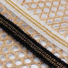 Home Textile Metallic Fringe 2cm Crochet Lace Ribbon